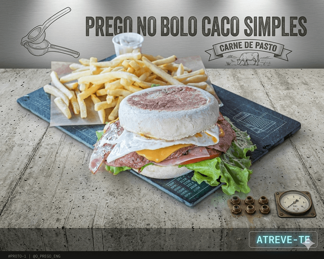 imagem de Prego à Caralhinho - Menu 1 (Com Bebida)